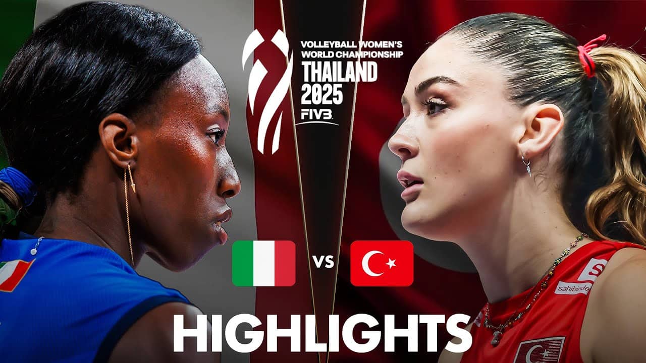 Italy and Turkiye Played One of the Most Dramatic Matches in the History of Women's Volleyball !!!