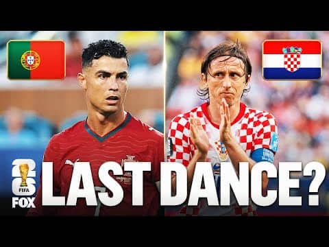 Portugal's Cristiano Ronaldo and Croatia's Luka Modrić Face Off for the Last Time?