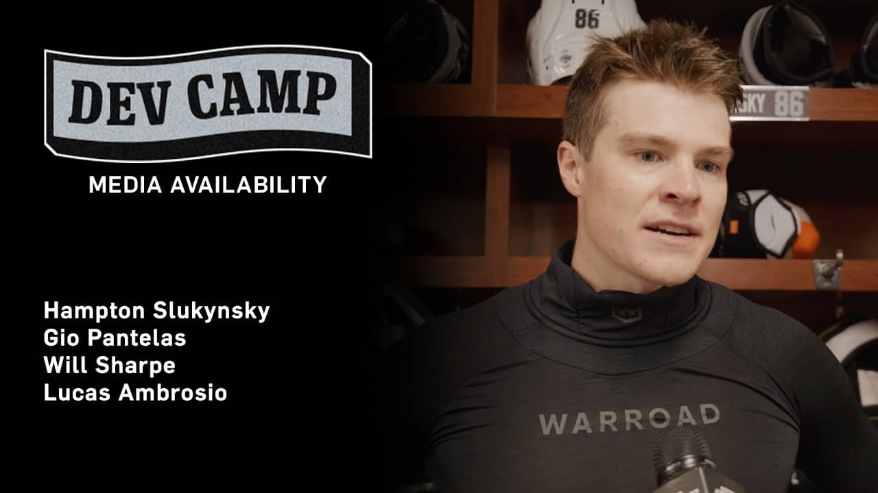 MEDIA: Slukynsky, Pantelas, Sharpe, and Ambrosio Development Camp