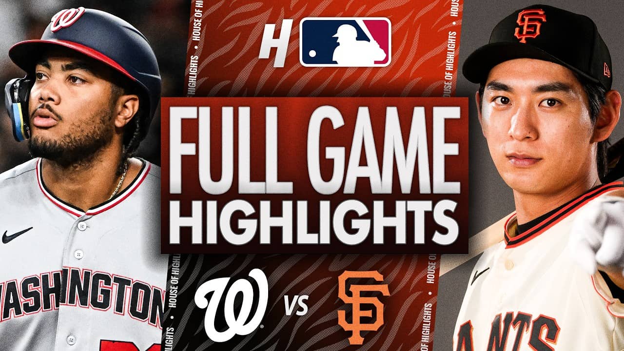 Washington Nationals vs San Francisco Giants - FULL GAME HIGHLIGHTS 🔥 June 8, 2026 MLB Season