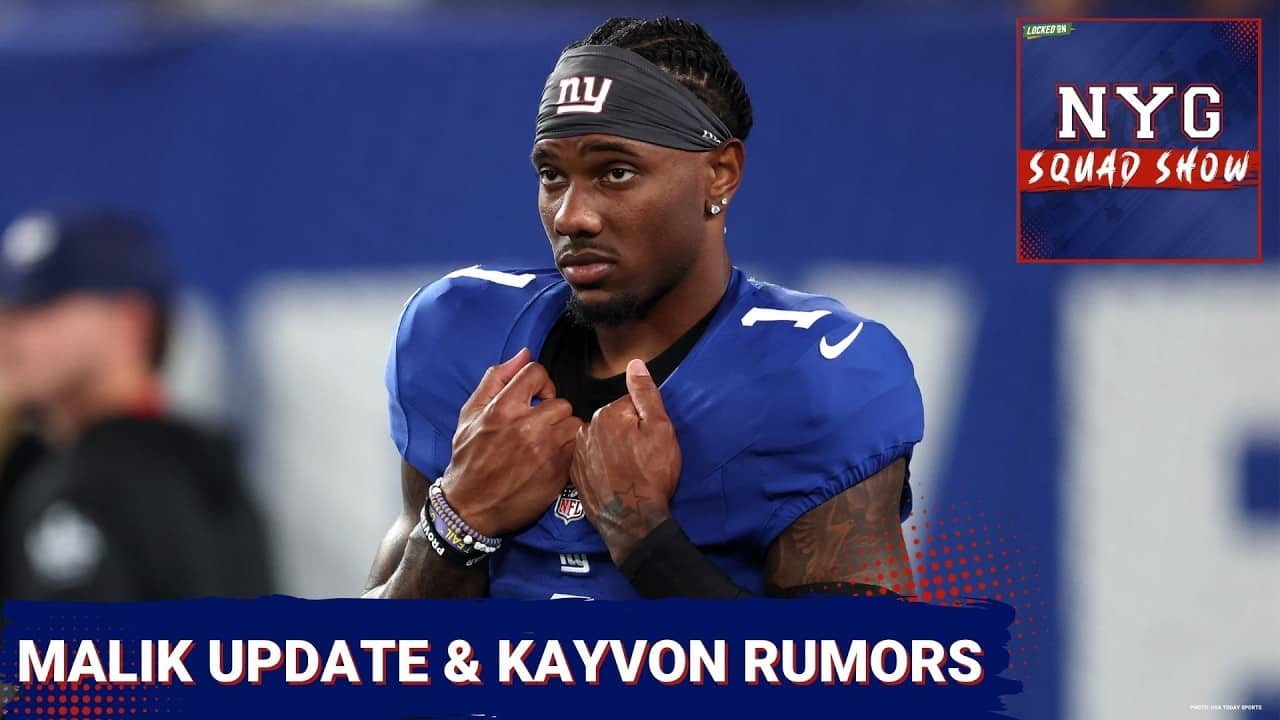 GIANTS SQUAD SHOW: Malik Nabers Update, Kayvon Rumors & RB Outlook