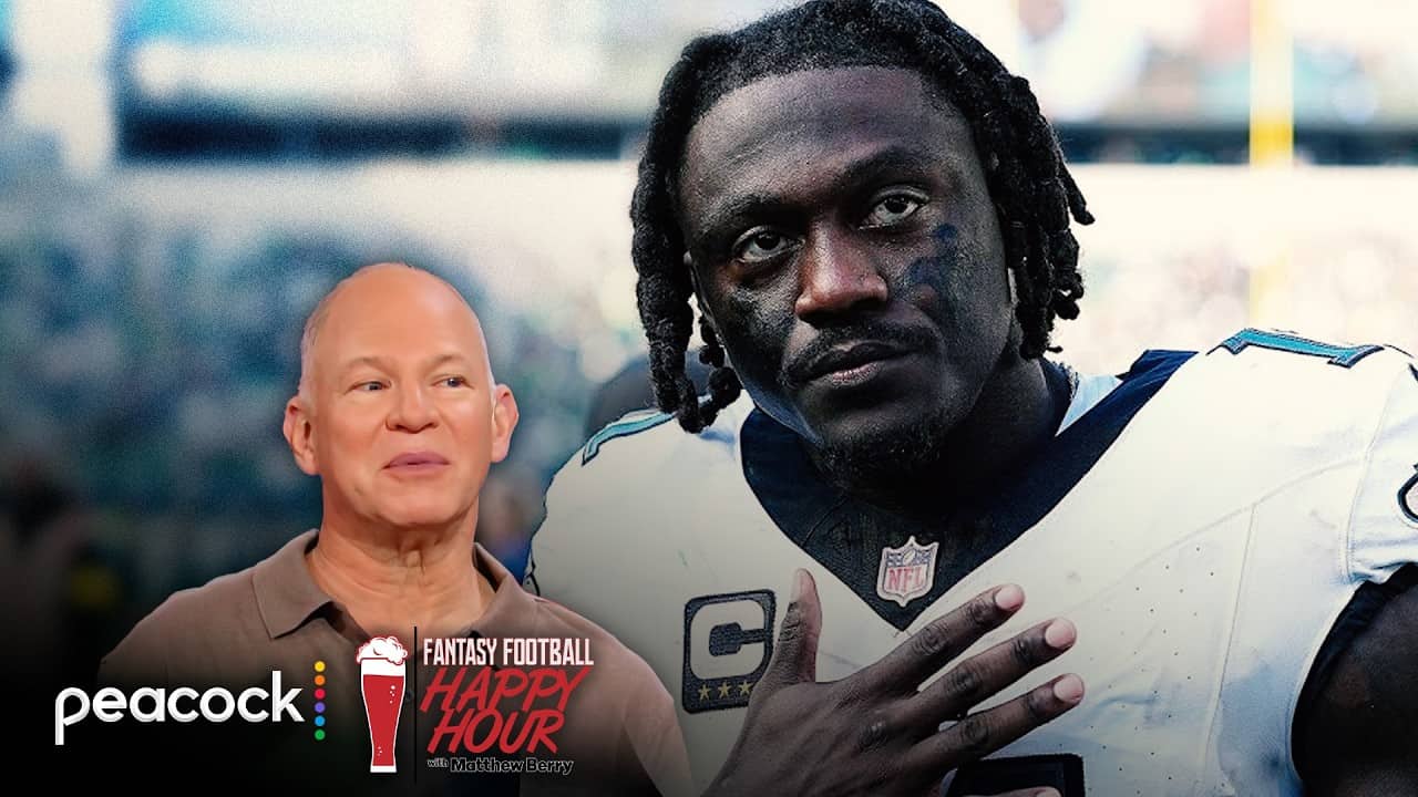 Fantasy impacts of A.J Brown's expected trade to Patriots | Fantasy Football Happy Hour | NFL on NBC