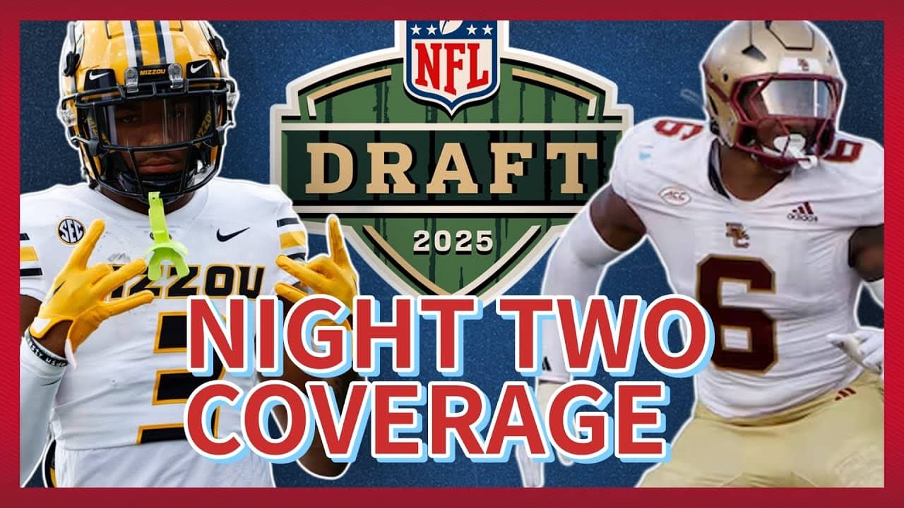Hot Read Podcast LIVE: Full Round Two and Three Coverage of The 2025 NFL Draft!
