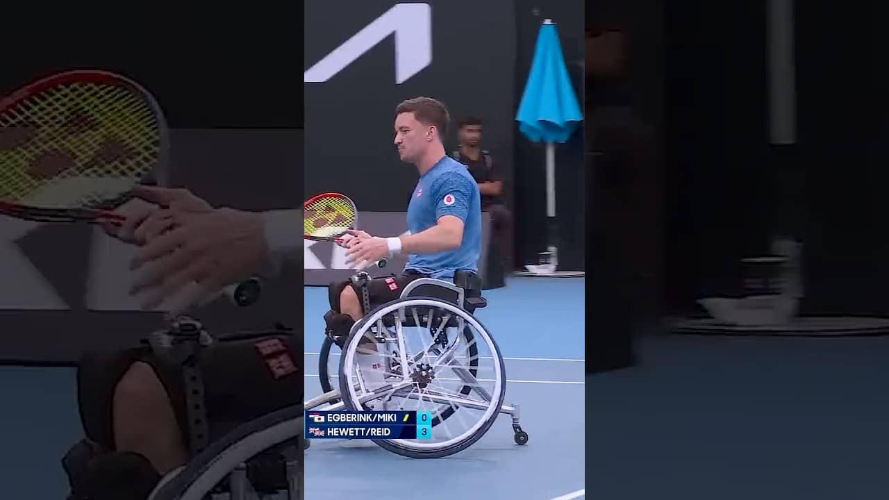 THIS is how you play wheelchair doubles!