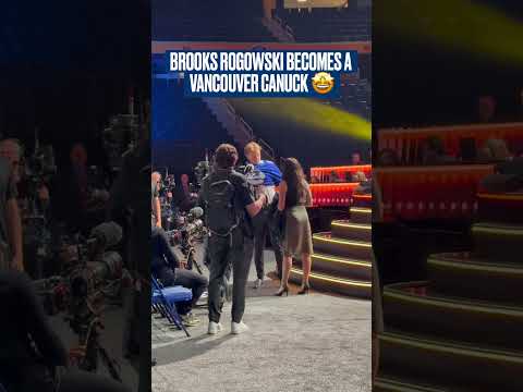 Brooks Rogowski is a VANCOUVER CANUCK!