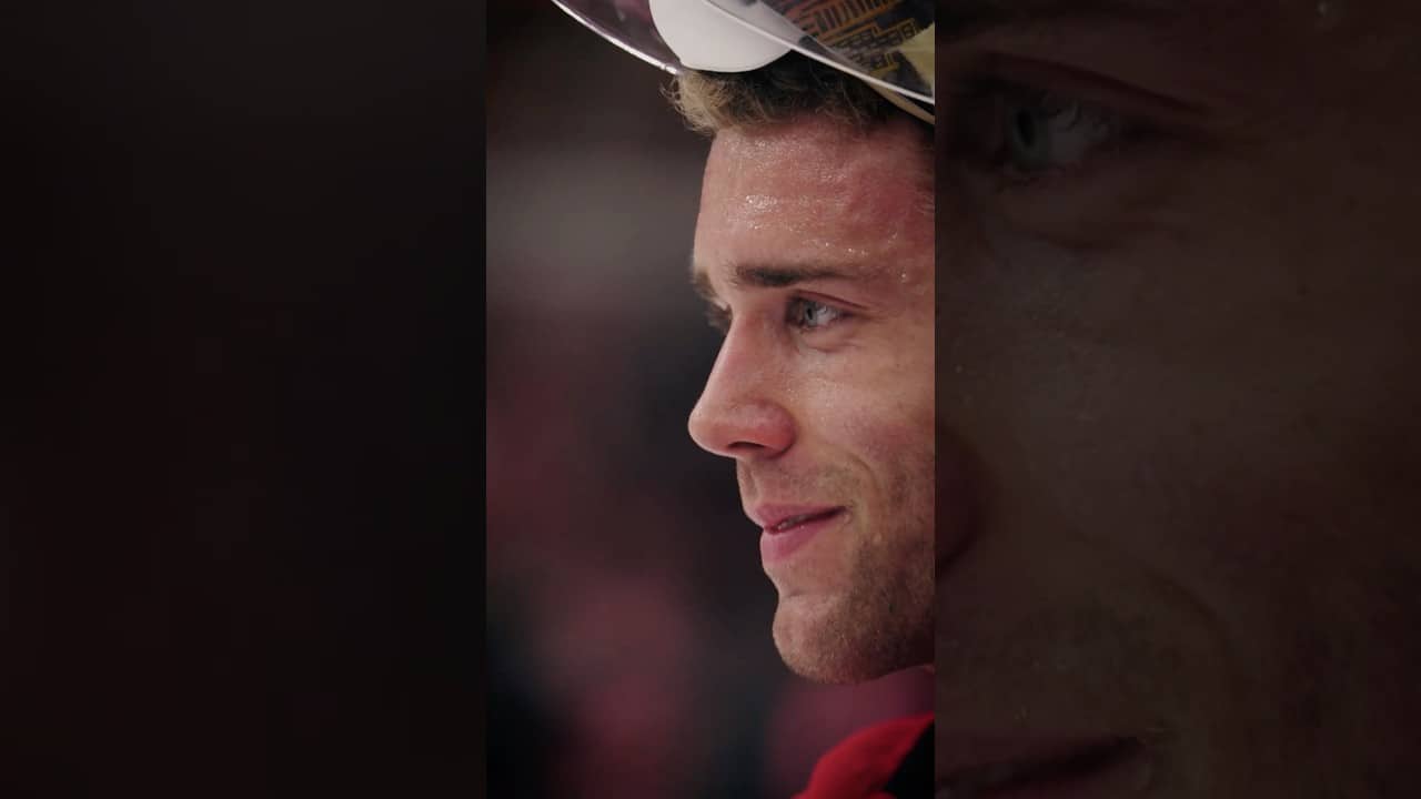our Knight in padded armor ⚔️ #spencerknight #nhl #sports #sports #blackhawks