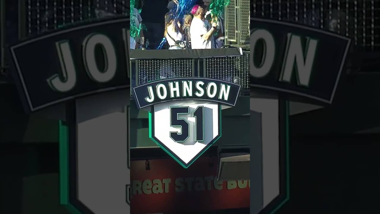 Another legend added to the squad... 5️⃣1️⃣  #baseball #mlb #randyjohnson