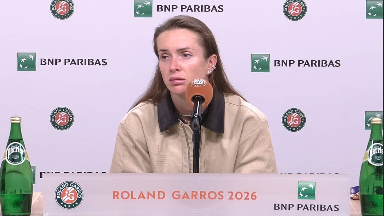 Roland-Garros 2026 - Elina Svitolina On Ukraine: “People Died Last Night”