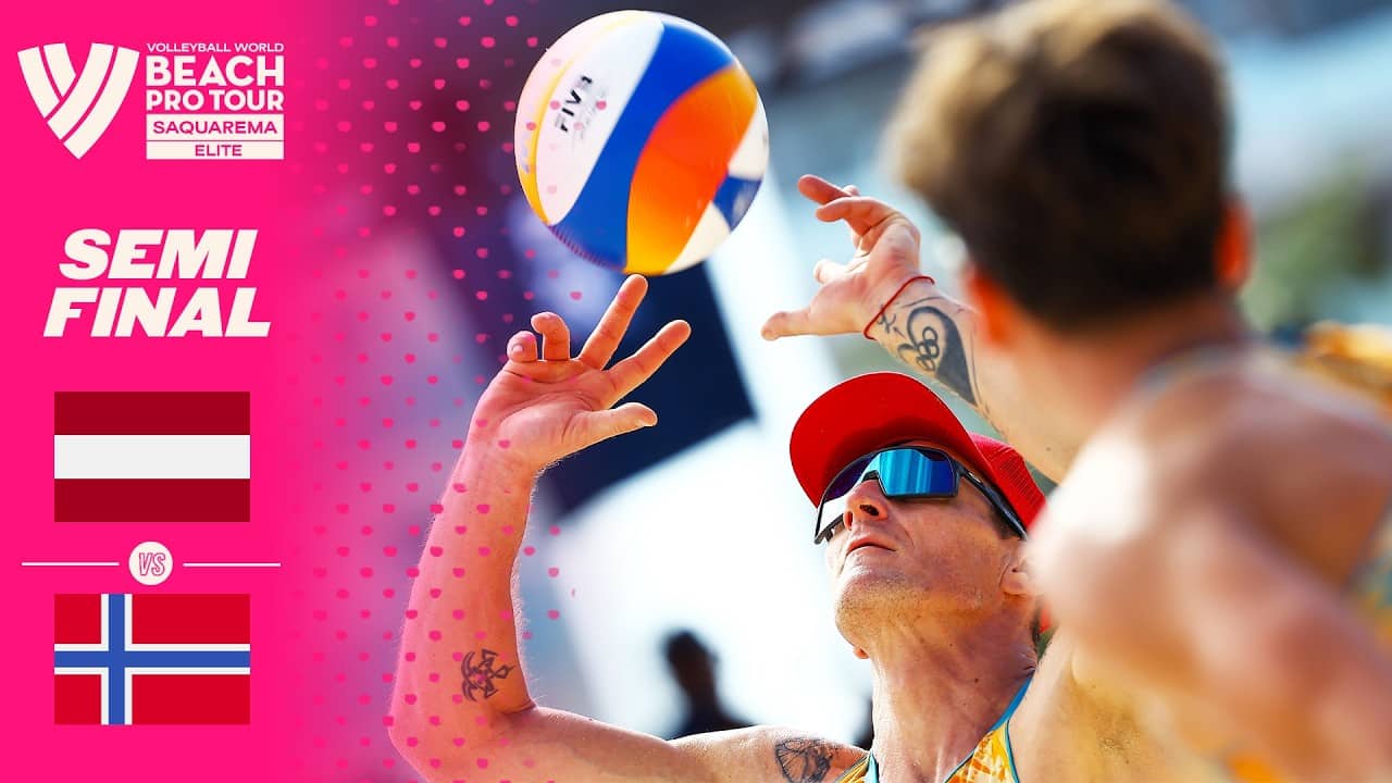 Plavins/Fokerots vs. Mol, A./Sørum, C. - Semi Final Highlights | Saquarema 2026 #BeachProTour