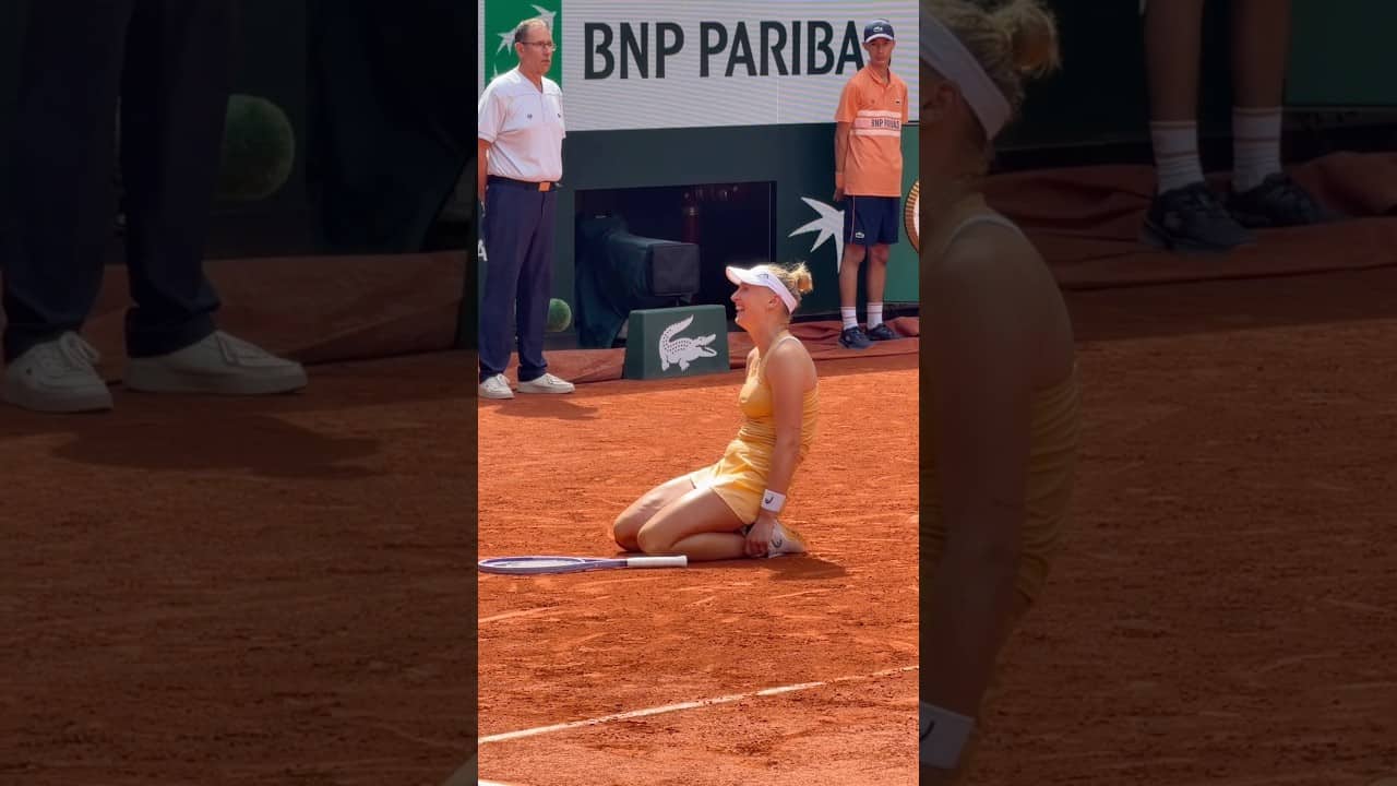 Jil Teichmann 🙌 #rolandgarros