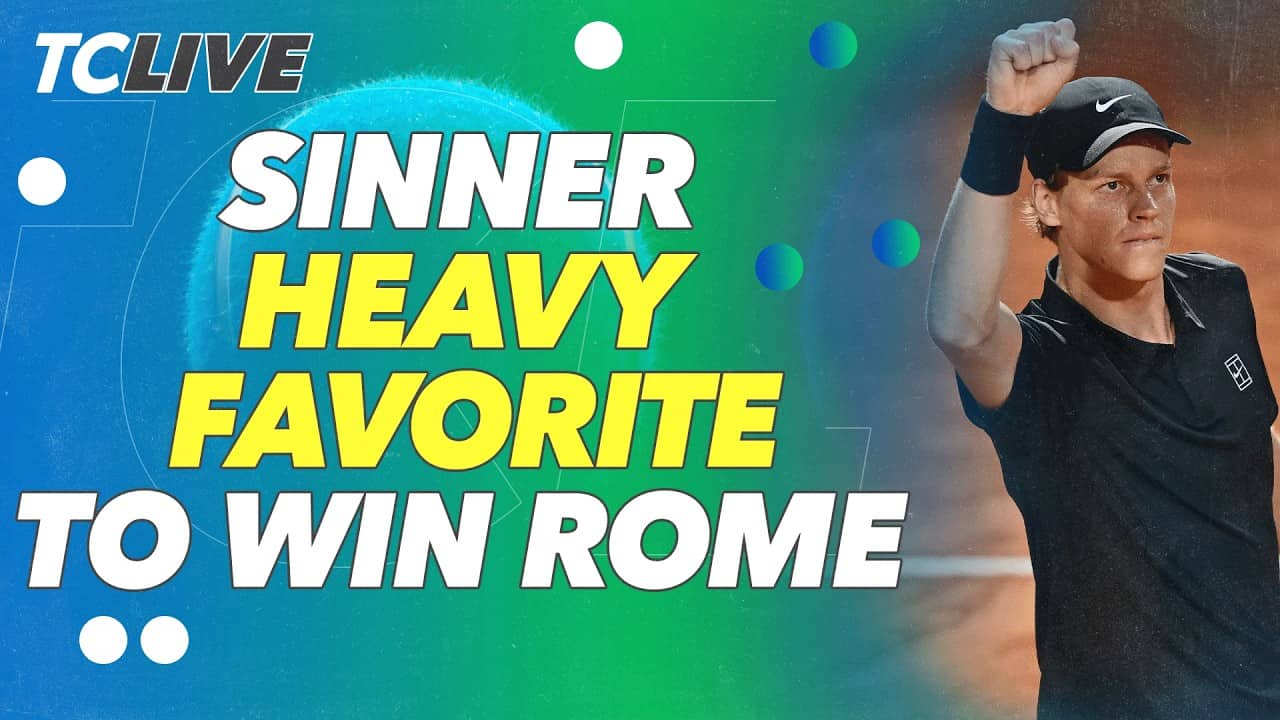 Jannik Sinner vs Casper Ruud in the Rome final, competing to complete set of ATP 1000 titles | TC Li