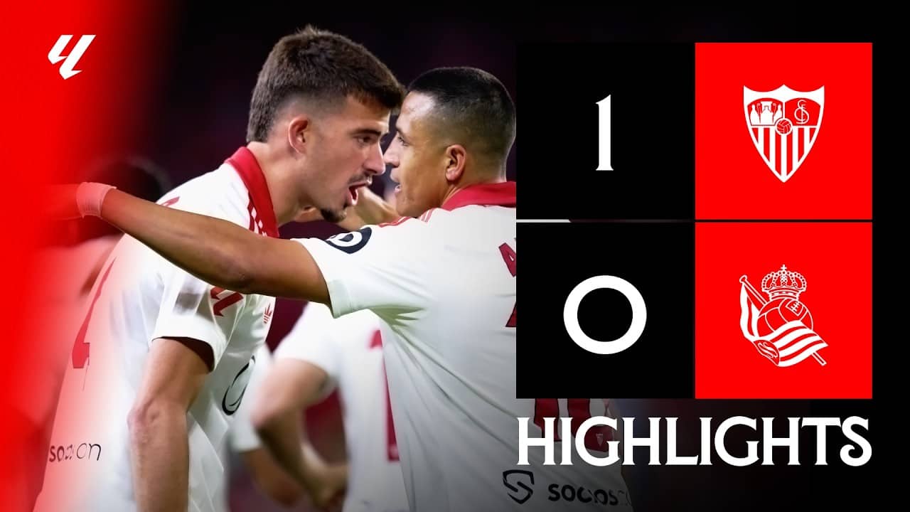 Sevilla FC - Real Sociedad (1-0) LALIGA | Resumen