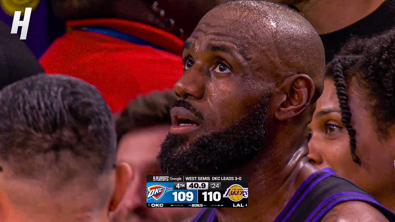OKC vs Lakers Game 4 FINAL 2 MINUTES 👀🔥 2026 NBA Playoffs