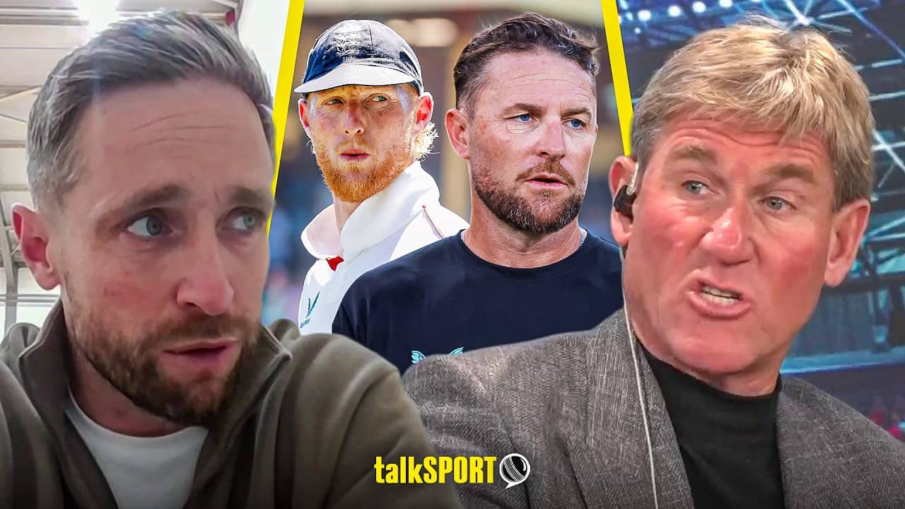 "SURPRISED!" Chris Woakes WEIGHS IN on Brendon McCullum & Ben Stokes RETAINING their England Roles!