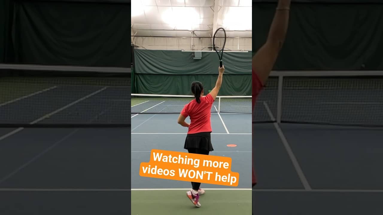 Why you CAN'T shake your bad tennis habits