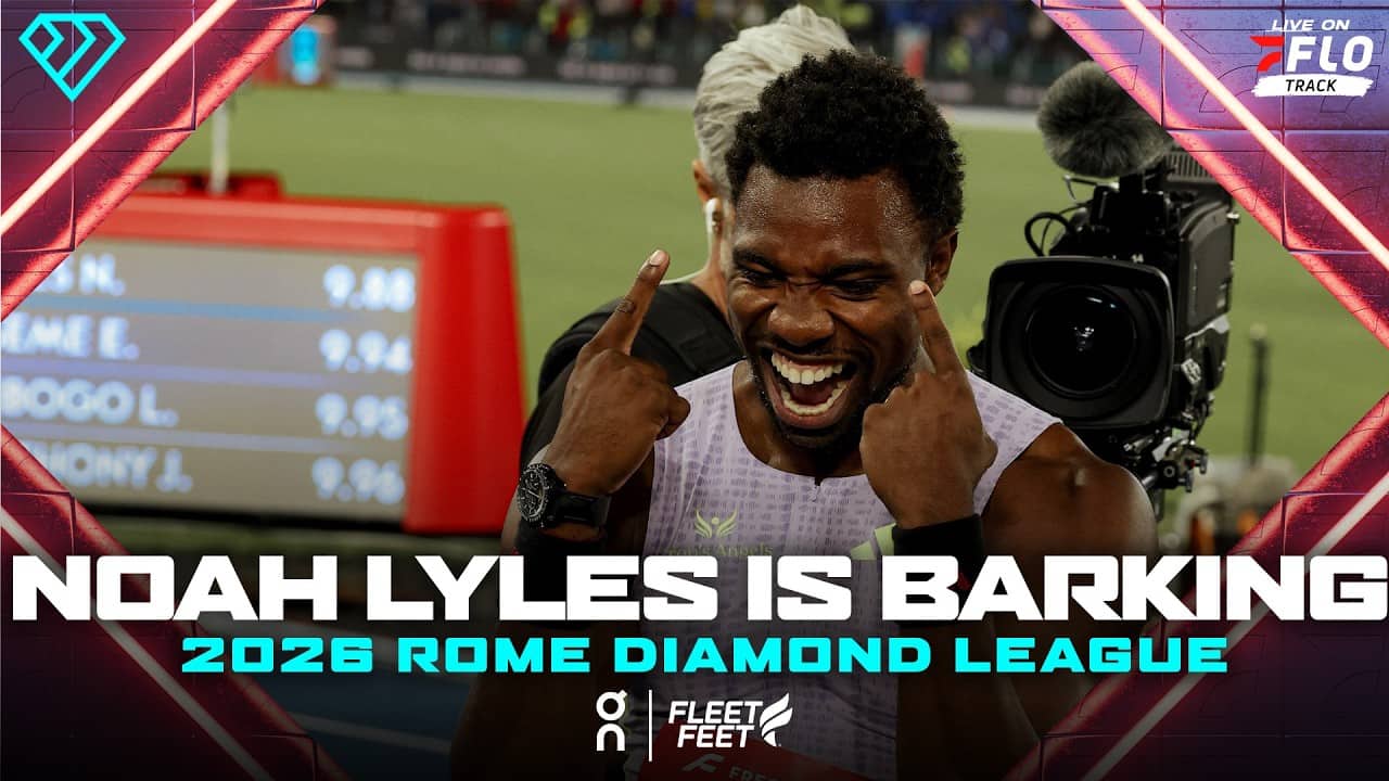 SMACK TALKING with Noah Lyles in Rome | 2026 Diamond League Post-Race Intervew