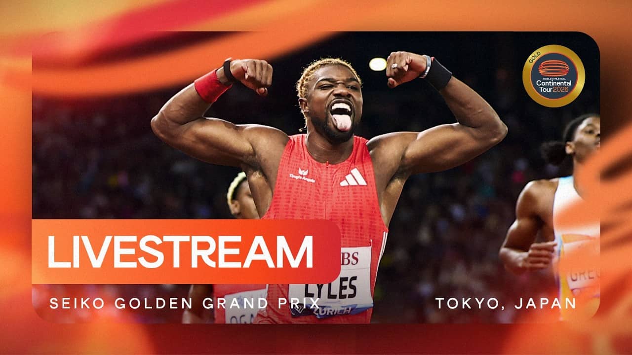 Livestream | SEIKO Golden Grand Prix Tokyo - World Continental Tour Gold