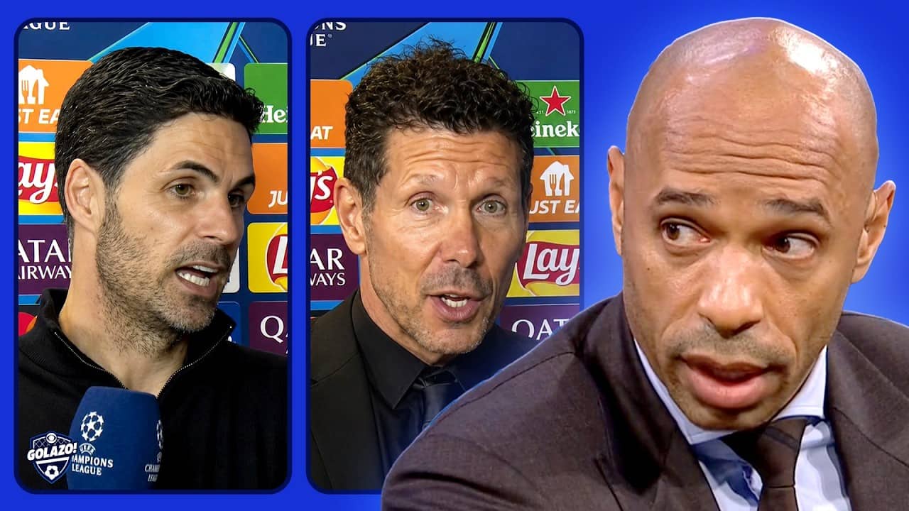 Atletico vs. Arsenal REACTION from Declan Rice, Mikel Arteta, Diego Simeone and more | UCL Today