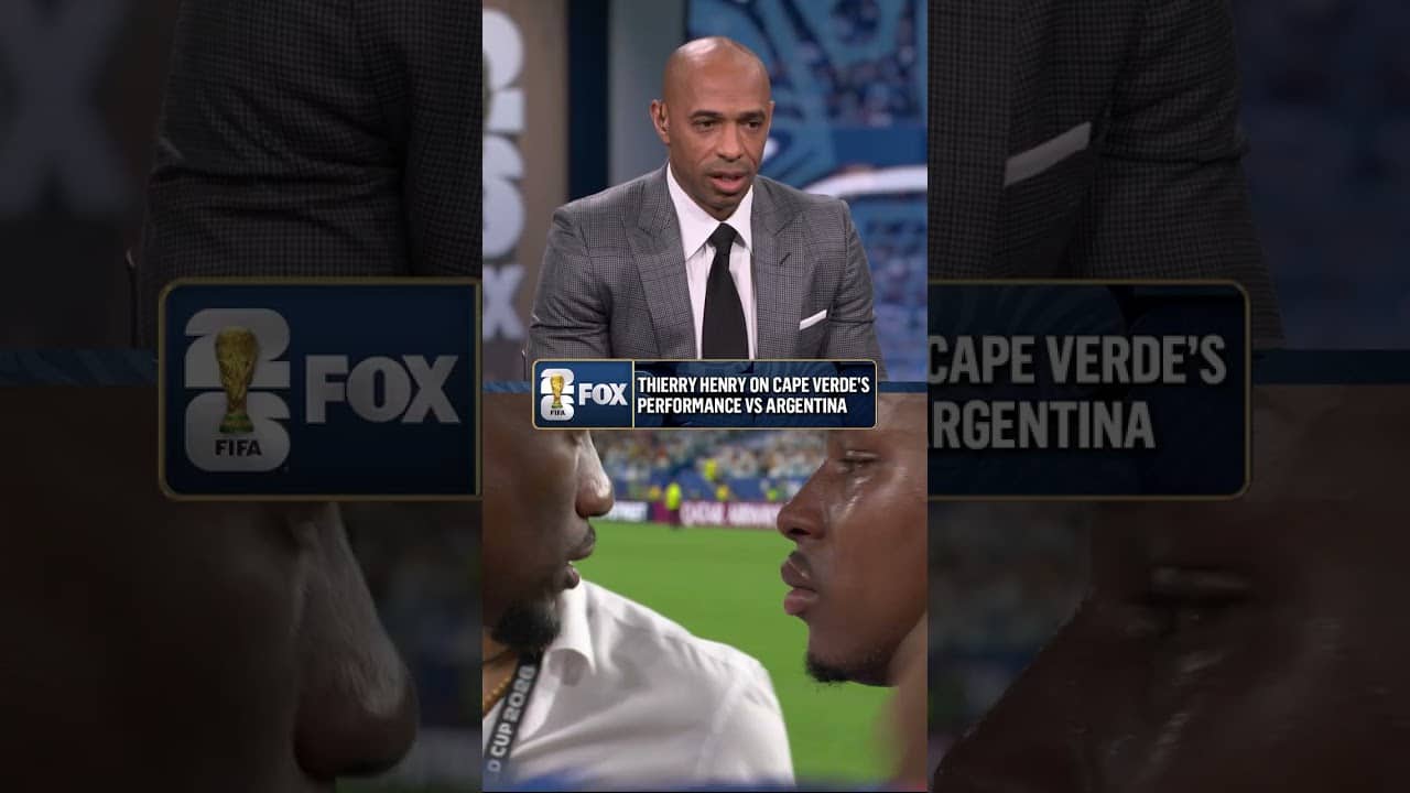 Cape Verde may have lost the game, but Thierry Henry says they won our hearts