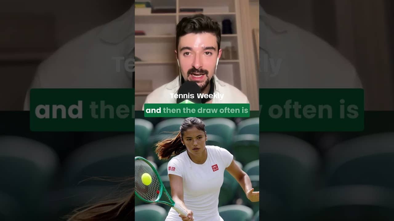Should Emma Raducanu keep her Wimbledon prize money even though she withdrew? #raducanu #wimbledon