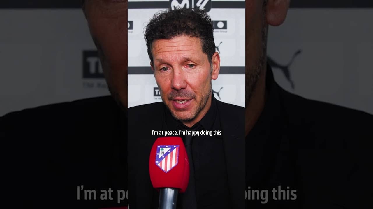 Simeone reaches 1,000 matches as a manager