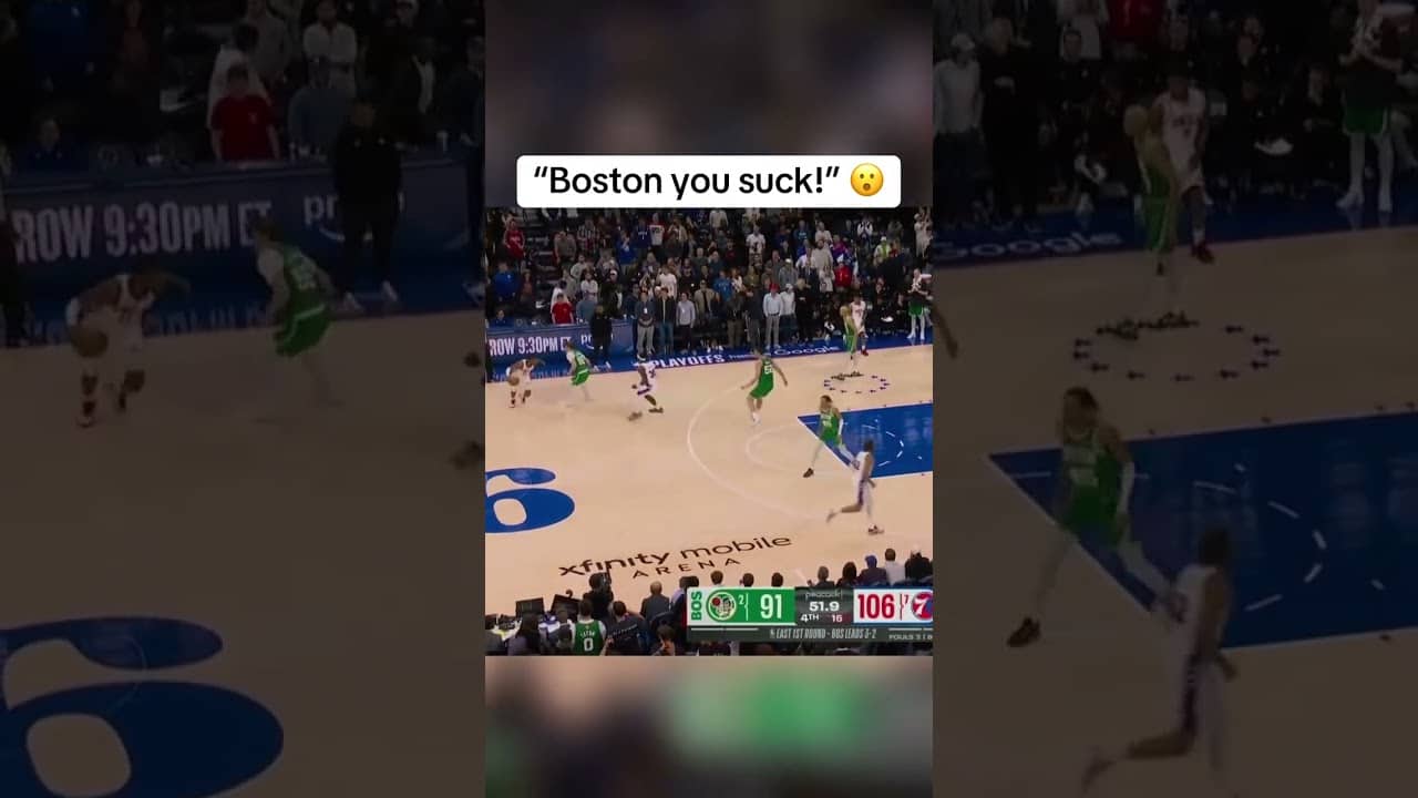 Philly fans were loud 😳