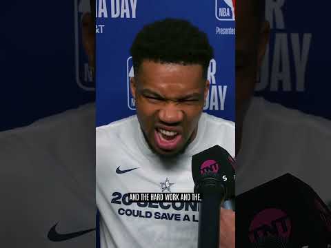Giannis weighs in on Messi vs Ronlado ⚽