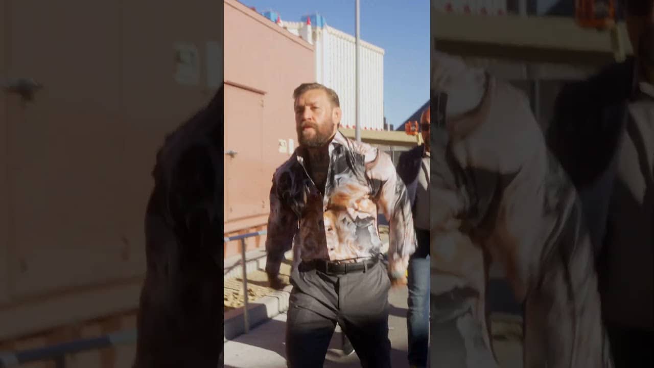 Conor McGregor is in the house! #ufc329