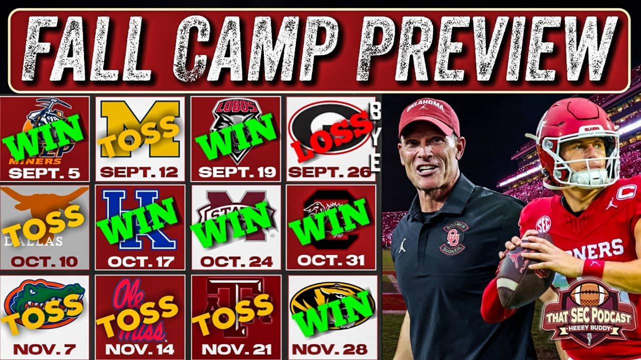 Oklahoma 2026 Football Preview: Sooners Built to Win National Title?