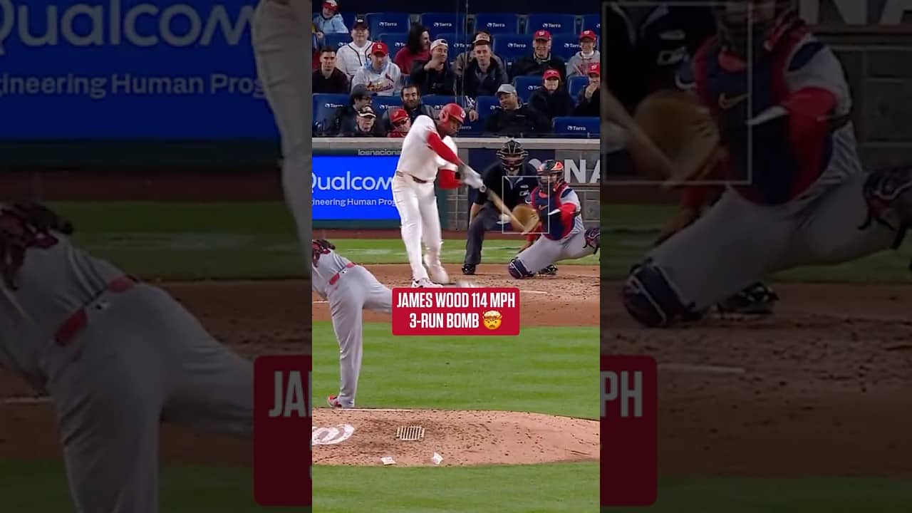 James Wood 114 MPH 409-Foot Laser Beam 🚨