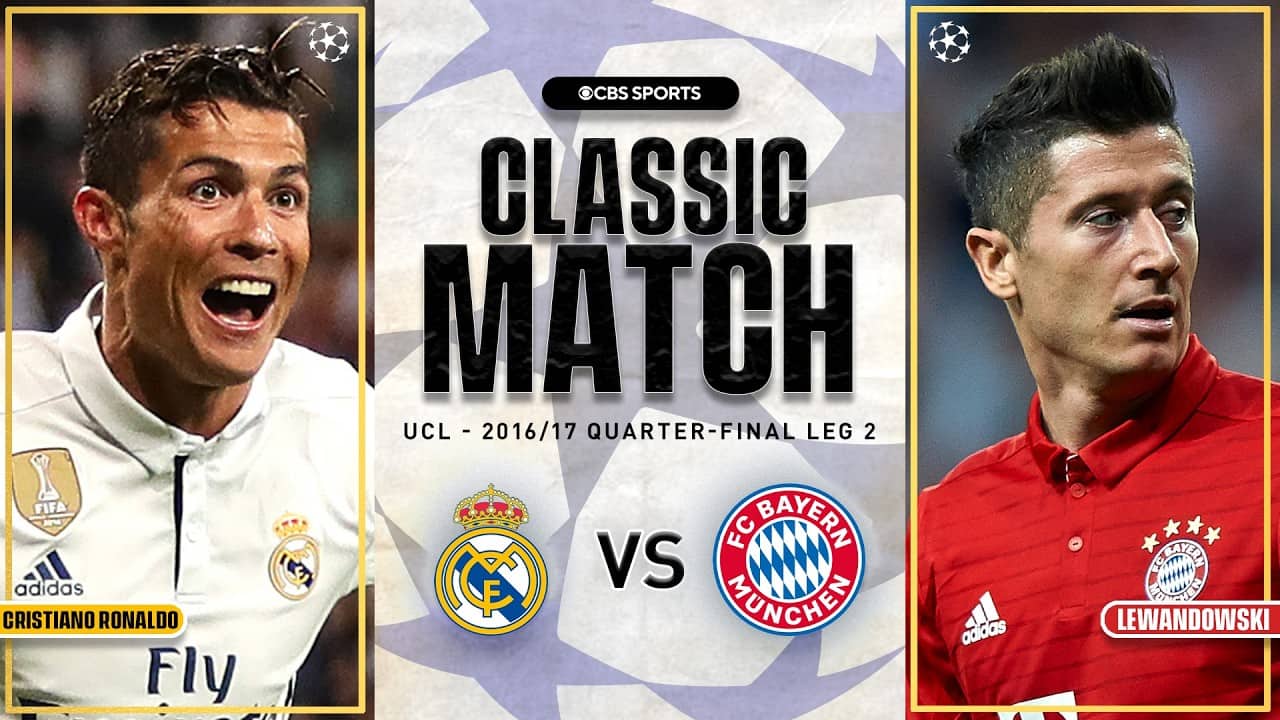 Real Madrid vs. Bayern Munich CLASSIC HIGHLIGHT | 2017 UEFA Champions League - Quarter-Finals
