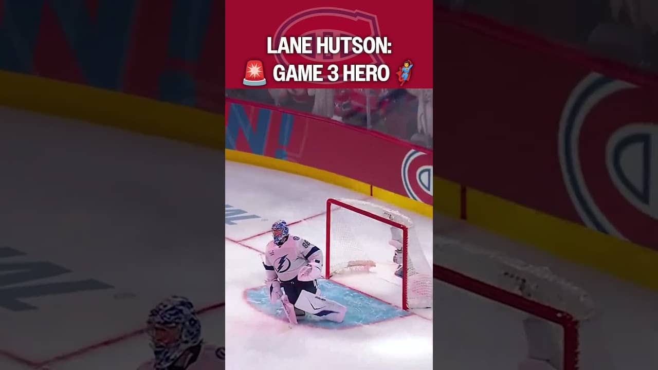 Habs 🆚 Bolts THIRD STRAIGHT OT! 😵‍💫 #nhl #hockey #shorts
