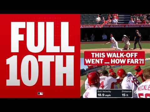 WACKY WALK-OFF 😲 FULL bottom 10th between the Orioles and Angels (Wait for the end!)