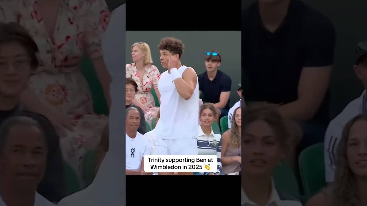 Trinity Rodman attended Wimbledon for the first time with Ben Shelton last year ❤️