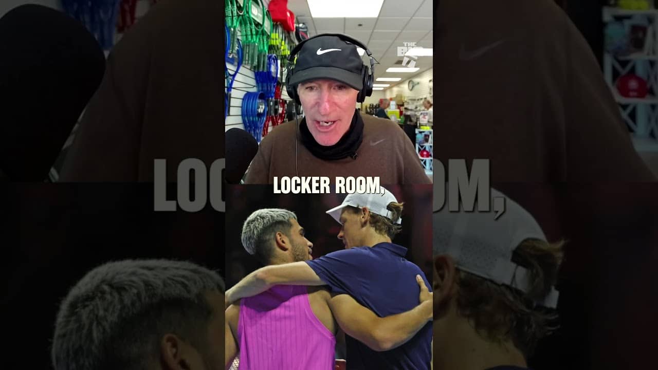 Are friendships in tennis good? 🤔 Listen or watch now on all audio platforms and YouTube #friends