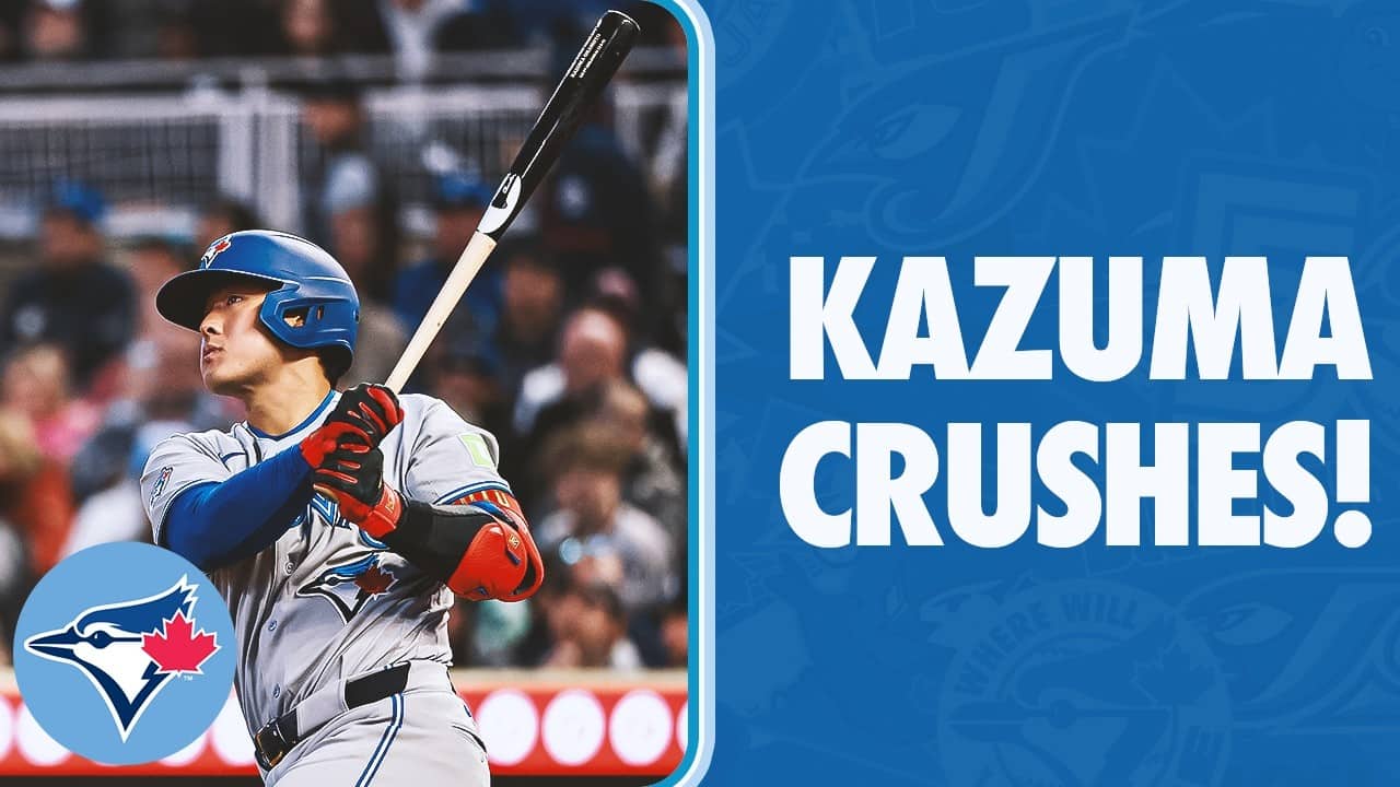 和真のメジャー初マルチホームランゲーム! Kazuma Okamoto's TWO-homer game!