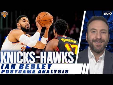 Ian Begley reacts to Jalen Brunson and Knicks win over the Hawks | SportsNite