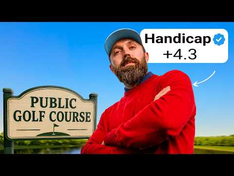 What can +4 handicap shoot on a Public Course in USA