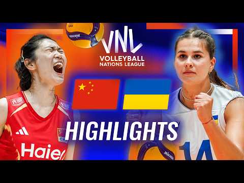 China 🇨🇳 vs. Ukraine 🇺🇦 - Highlights | Week 3 | Women's VNL 2026