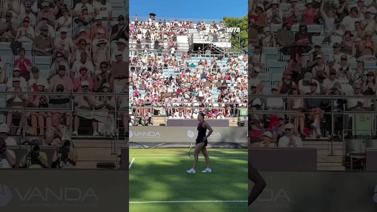 Aryna Sabalenka fights her way back to the Berlin semifinals with her win over Bartunkova! #tennis