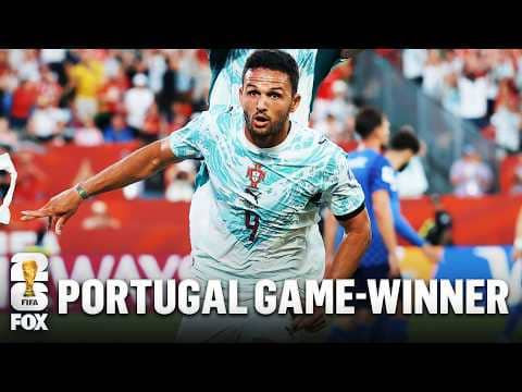 Portugal WIN 🚨 Gonçalo Ramos Scores Go-Ahead Goal in Stoppage Time vs Croatia