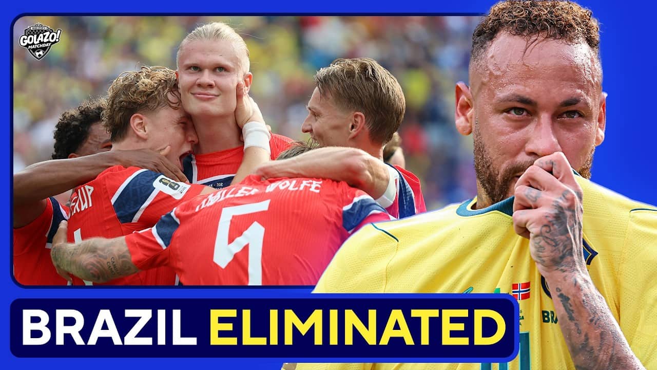 Brazil ELIMINATED from World Cup by Erling Haaland's brace for Norway