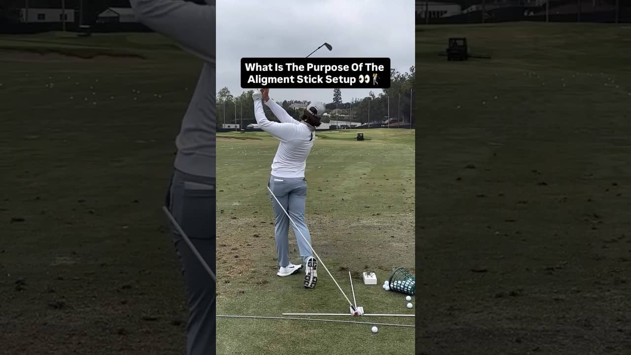 Practice with purpose: alignment drills that turn good golfers into great ones ⛳🏆