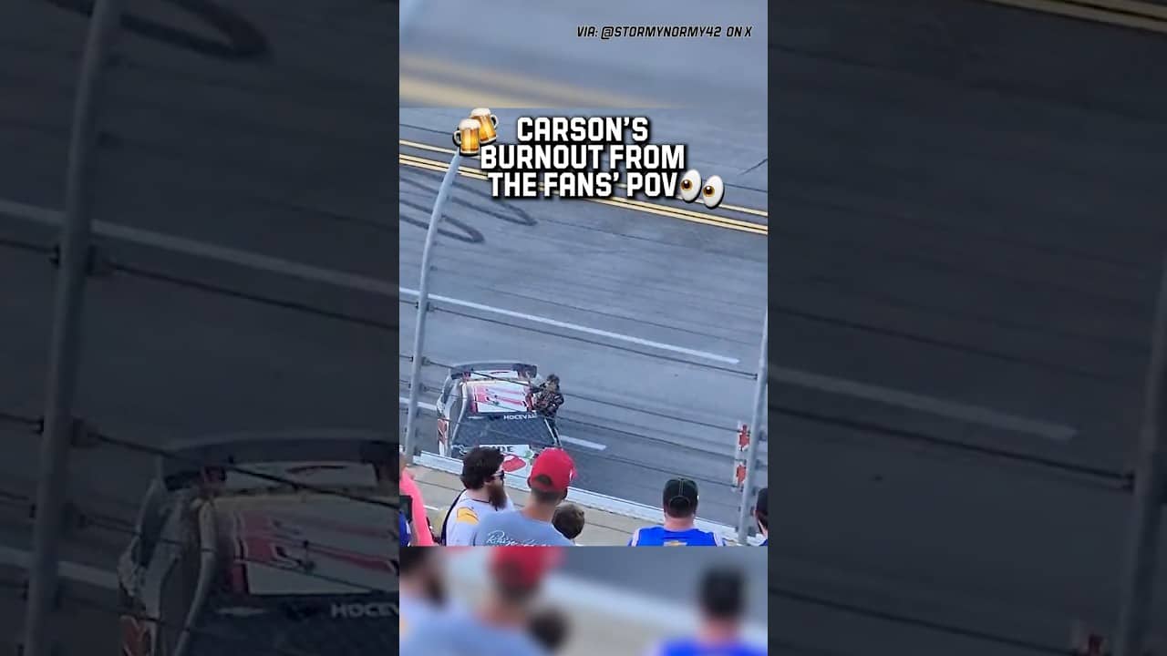 This burnout hits different from the crowd's POV 😮‍💨