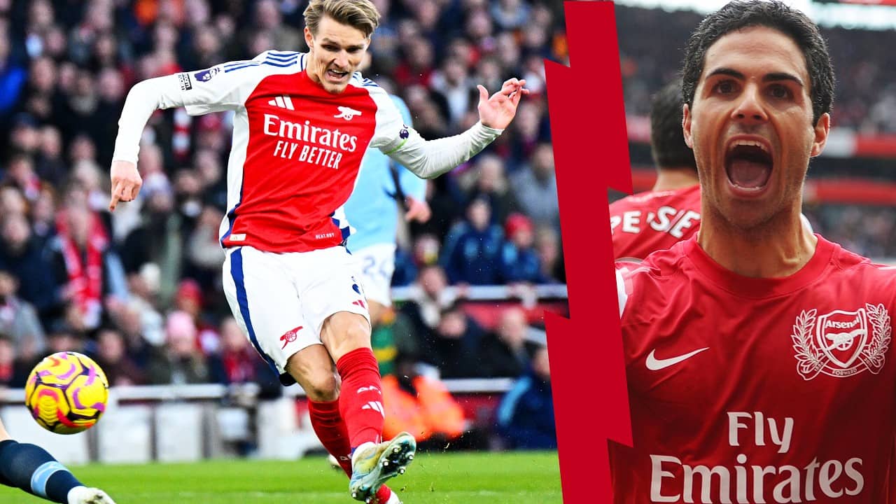 BEST Arsenal Goals vs Man City Ft. Martin Odegaard & Mikel Arteta | Part 2