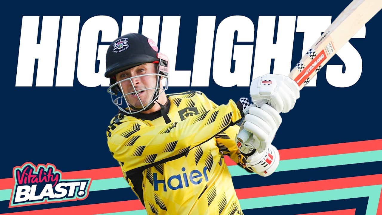 Four Needed Off Final Ball | Highlights | Glamorgan vs Gloucestershire | Vitality Blast 2026