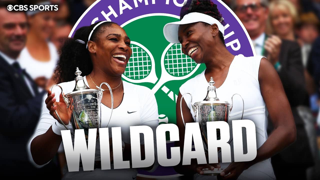 Serena and Venus Williams receive doubles wildcard at Wimbledon