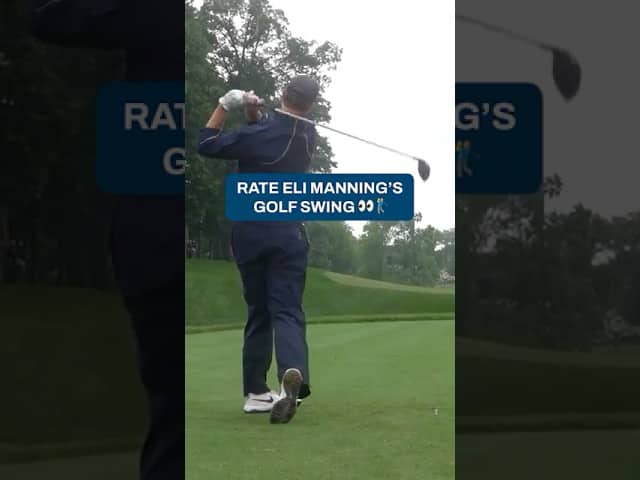 Eli Manning's got game 🏌️‍♂️