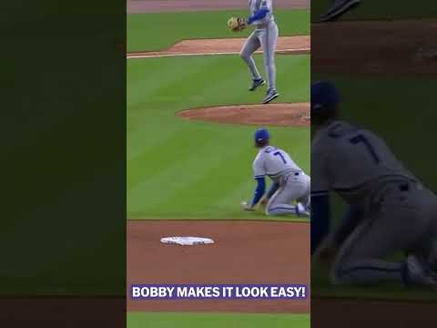 A Bobby Witt Jr. defensive gem to start your day! 💎