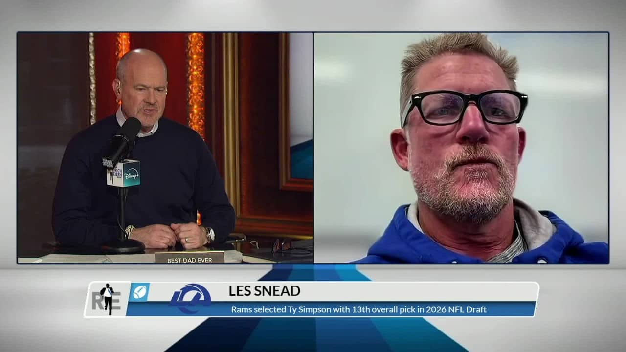 Les Snead says it took months for the Rams to choose the FUTURE over the NOW | The Rich Eisen Show